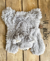 Little Bear Lovey - Cappuccino Minky