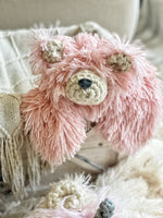 Little Bear Lovey - Pink Minky