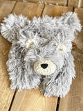 Little Bear Lovey - Grey Minky