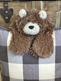 Little Bear Lovey - Cappuccino Minky