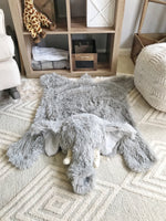 Small Size Elephant Rug